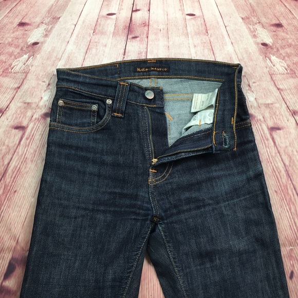 🐞Nudie Jeans High Kai in Rinsed Skinny Size 24 - Picture 6 of 15